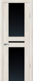 Дверь Стиль-1 стекло черное, Цвет Кантри, Высота/Длина 2000, Ширина 900